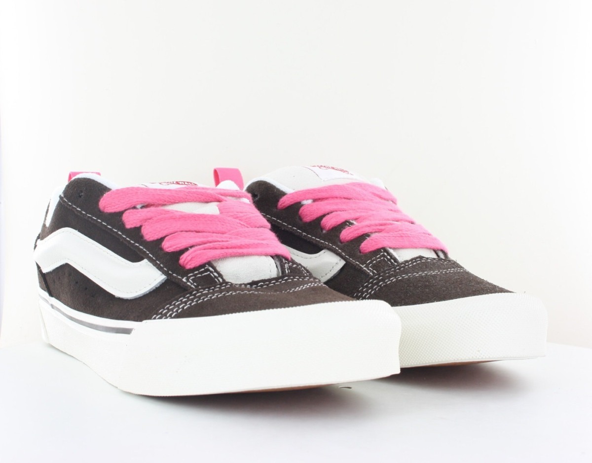 Vans Knu skool marron beige rose