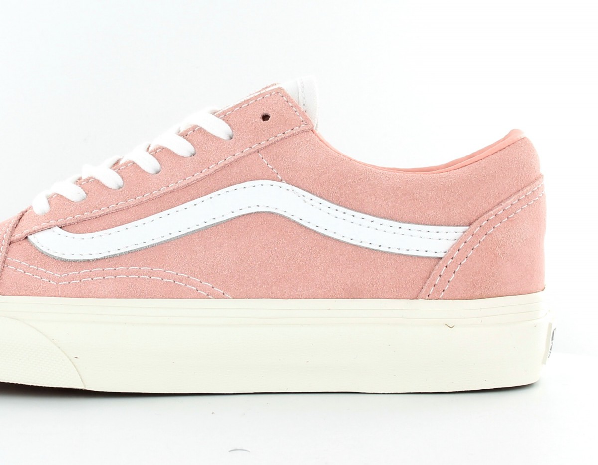 Vans Old skool retro rose blanc