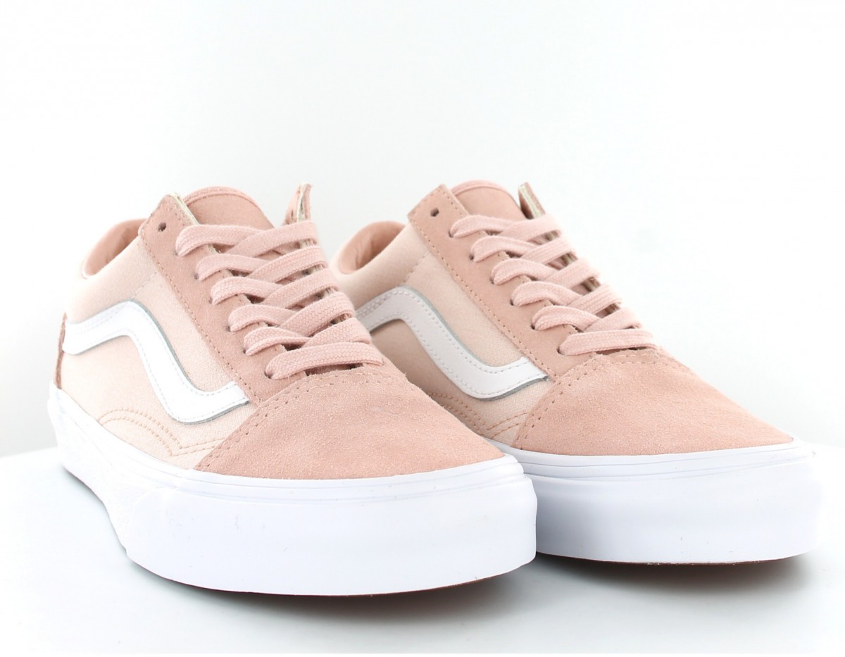 Vans Old Skool Suiting Rose-Blanc