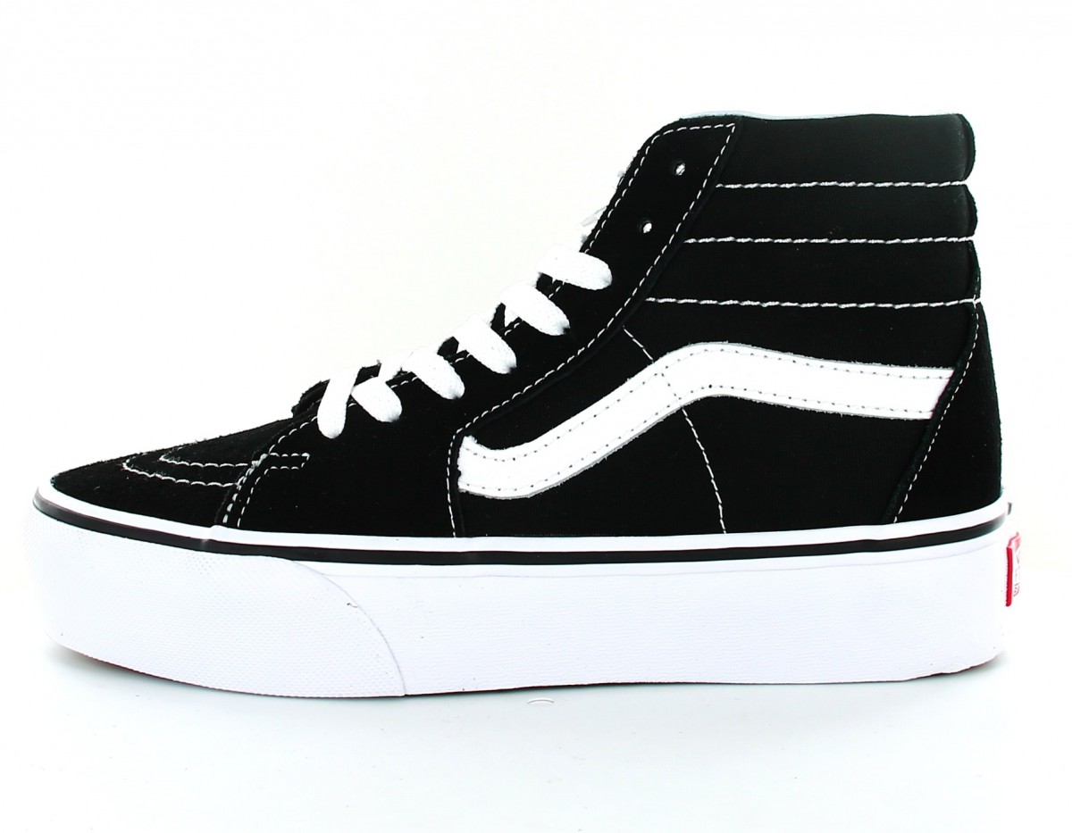 Vans Sk8-hi platform 2.0 noir blanc