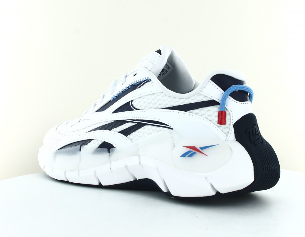 Reebok Zig kinetica 2.5 blanc bleu marine