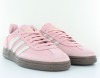 Adidas Spezial cuir rose vert pale