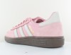 Adidas Spezial cuir rose vert pale