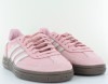 Adidas Spezial cuir rose vert pale