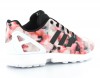 Adidas Zx flux femme floral ROSE/BLANC