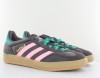 Adidas Gazelle indoor marron satin rose vert