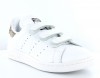 Adidas stan smith scratch serpent BLANC/SERPENT