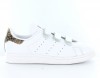 Adidas stan smith scratch serpent BLANC/SERPENT