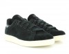 Adidas Stan Smith Suede Noir-Noir-Beige