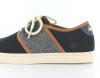 Armistice Drone one suede Bleu Marine-Gris