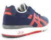 Asics GT II BLEU/ROUGE