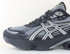 Asics Gel kinetic fluent noir gris argent vert fluo