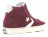 Converse Pro Lea Vulc Mid BORDEAUX/BLANC