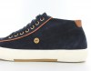 Faguo Birch Mid Suede Bleu-Marine