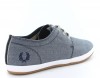 Fred Perry Finn Chambrey GRIS/BLEU/BLANC