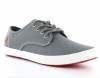 Fred Perry Foxx Canvas GRIS/ROUGE