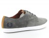 Fred Perry Foxx Suede Fred Perry GRIS/BLEU