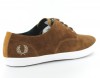 Fred Perry Foxx Suede Fred Perry MARRON/GRIS