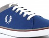 Fred Perry Hallam BLEU/BLANC/GRIS