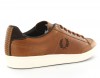 Fred Perry Hopman cuir BEIGE/MARRRON