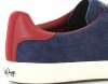 Fred Perry Howells suede BLEU/ROUGE