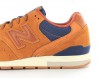 New Balance 996 Suede Marron-Bleu Marine