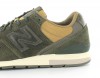 New Balance 996 Suede Vert Kaki-Beige