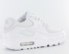 Nike Air max 90 premium femme BLANC/BLANC