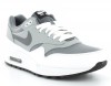 Nike Air max 1 cuir homme GRIS/GRIS/BLANC