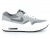 Nike Air max 1 cuir homme GRIS/GRIS/BLANC