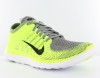 Nike Free Flyknit 4.0 GRIS/VOLT