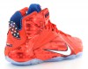 Nike Lebron 12 USA independance day ROUGE/BLEU