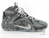 Nike Lebron 12 BHM NOIR/BLANC