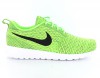 Nike Rosherun Flyknit JAUNE FLUO/NOIR