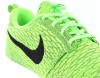 Nike Rosherun Flyknit JAUNE FLUO/NOIR