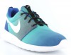 Nike Rosherun Print BLEU/SUNRISE