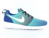 Nike Rosherun Print BLEU/SUNRISE