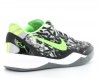 Nike KOBE 8 SYSTEM BLANC/NOIR/VERT FLUO