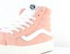 Vans Sk8 Hi slim retro ROSE/BLANC