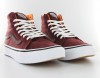 Vans Sk8-Hi slim zip Boom Boom Bordeaux