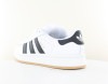 Adidas Campus 00s cuir blanc noir gomme