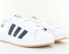 Adidas Campus 00s cuir blanc noir gomme