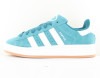 Adidas Campus 00's turquoise blanc gomme