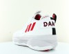 Adidas Dame 8 blanc rouge noir