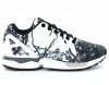 Adidas ZX Flux Print BLANC/NOIR