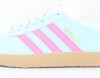 Adidas Gazelle bleu ciel rose