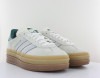 Adidas Gazelle bold beige argent vert