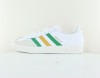 Adidas Gazelle indoor cuir blanc vert jaune