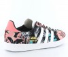 Adidas Gazelle print femme noir-blanc-rose