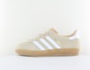 Adidas Gazelle indoor beige blanc